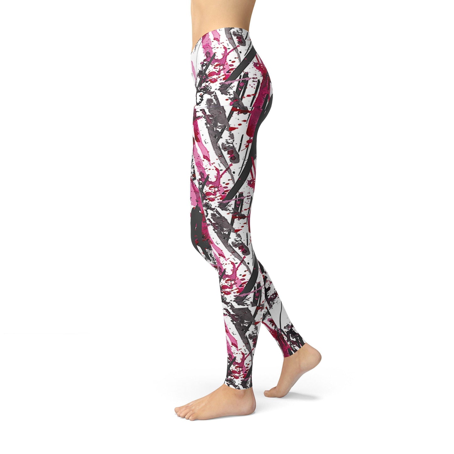 Jean Pink Charcoal Marker Leggings