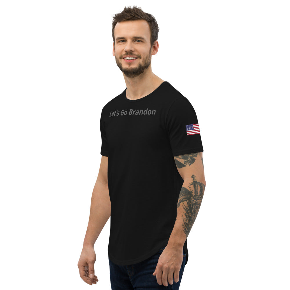 FJB Men's Curved Hem T-Shirt