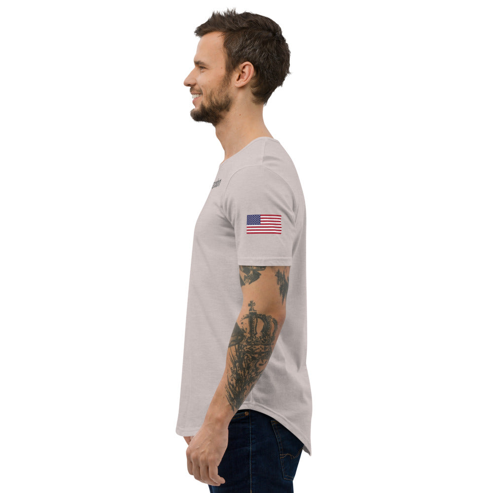 FJB Men's Curved Hem T-Shirt