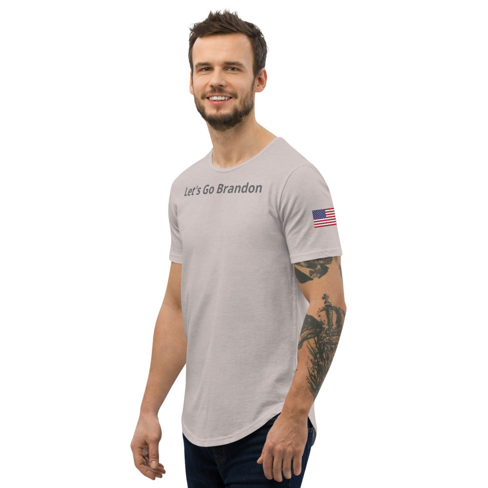 FJB Men's Curved Hem T-Shirt