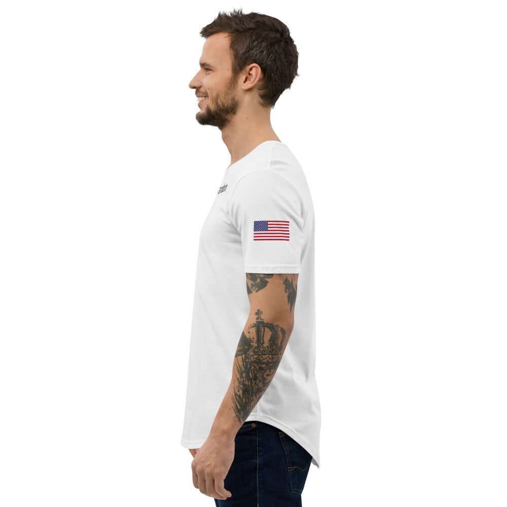 FJB Men's Curved Hem T-Shirt