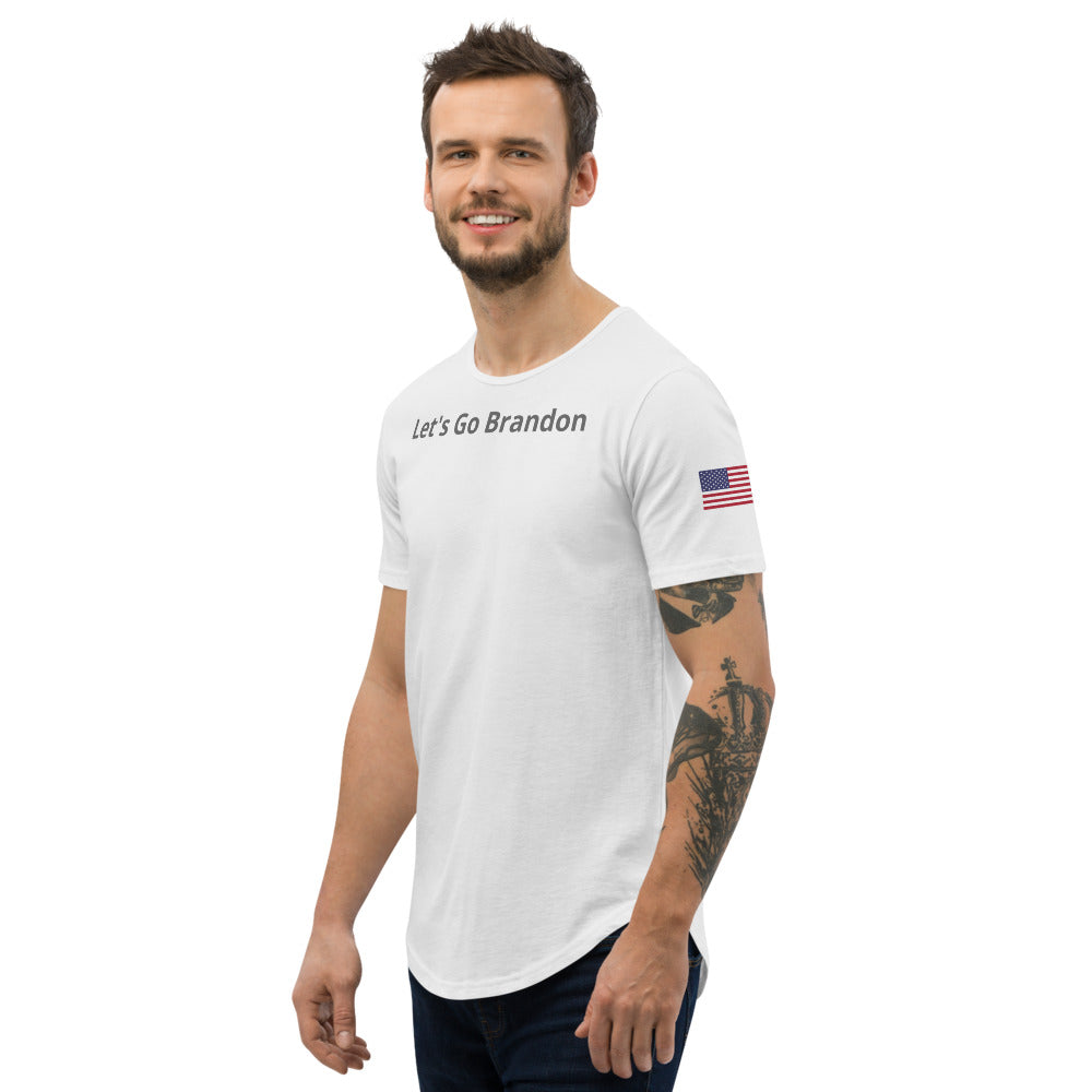 FJB Men's Curved Hem T-Shirt